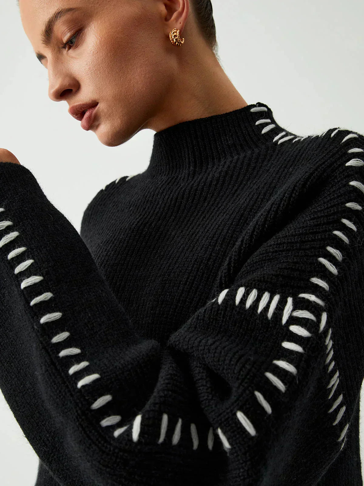 Women's Large Soft Knit Sweater