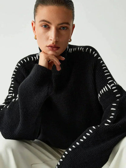 Women's Large Soft Knit Sweater