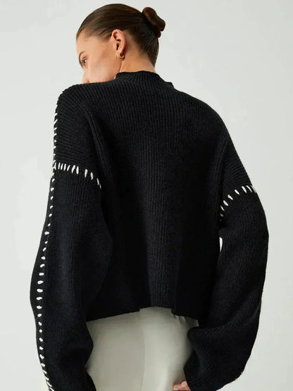 Women's Large Soft Knit Sweater