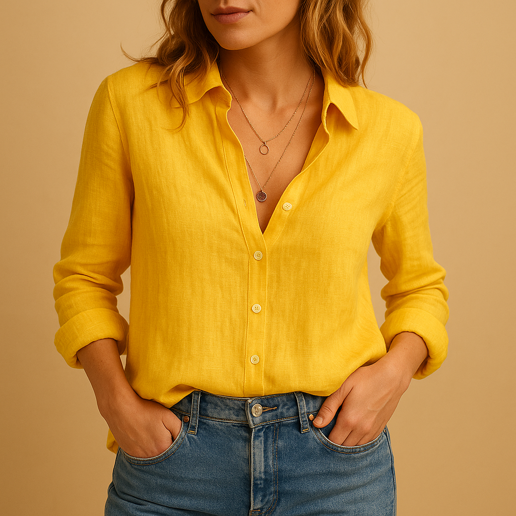 Pretty Fall Blouse for Ladies Harper - Luxivelle