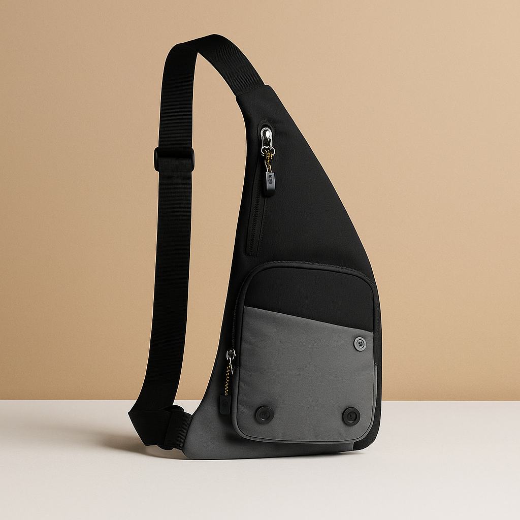 Strong Nylon Crossbody Bag for Men - Luxivelle