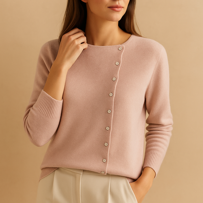 Women's Soft Crew Neck Pullover Sweater - Luxivelle
