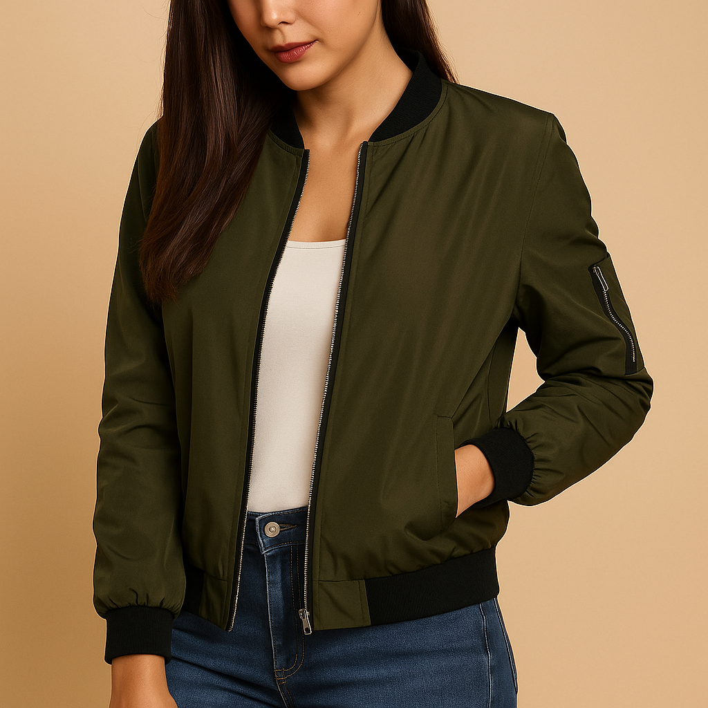 Lightweight summer jacket for women with flattering fit, high-quality fabric, and stylish design—ideal for warm weather and versatile wear.