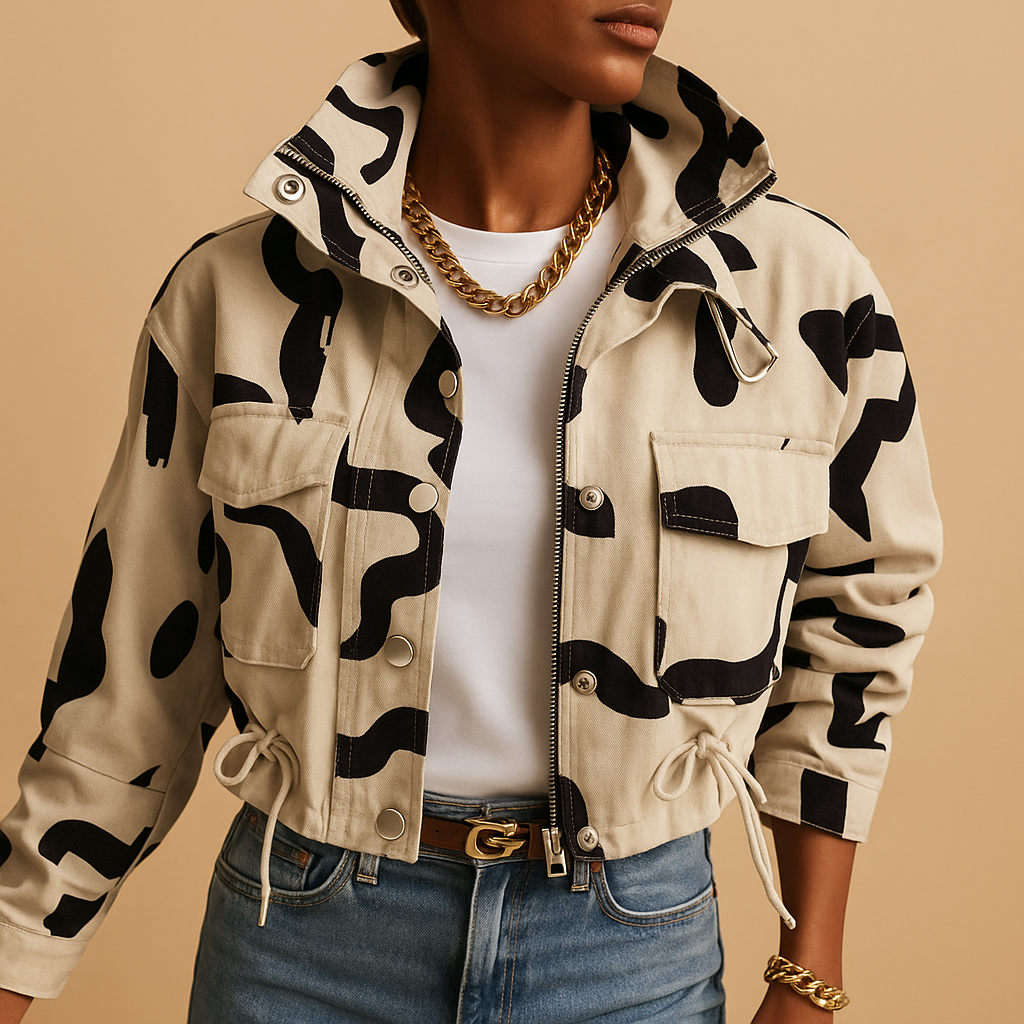 Slim Fit Women's Summer Jacket Aurora - Luxivelle