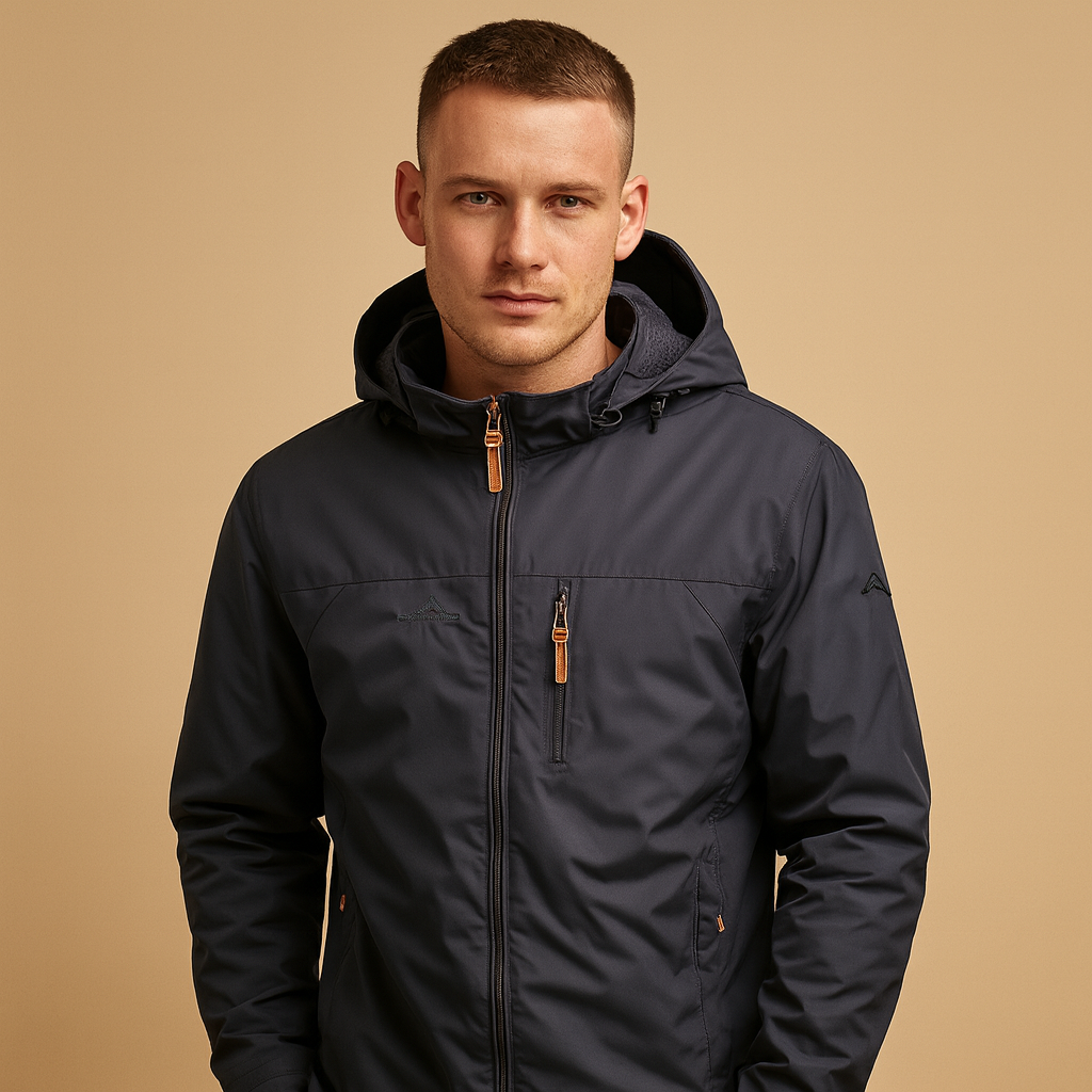 Waterproof Windbreaker Coat for Men - Luxivelle