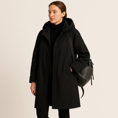 Women's Cozy Fall Long Cotton Coat