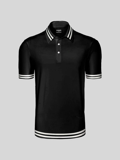 Classic Navy Blue UPF50+ Polo Shirt