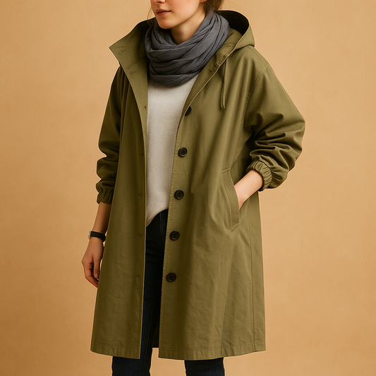 Waterproof Women's Rain Jacket Clarissa - Luxivelle