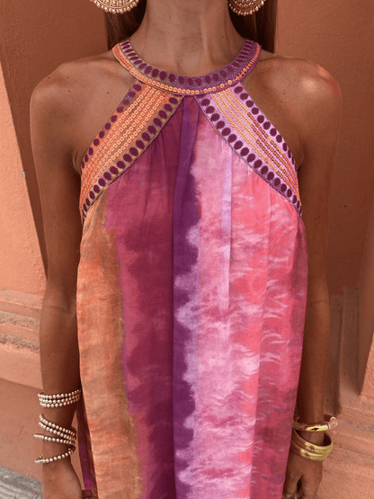 Colorful Gradient Summer Sundress