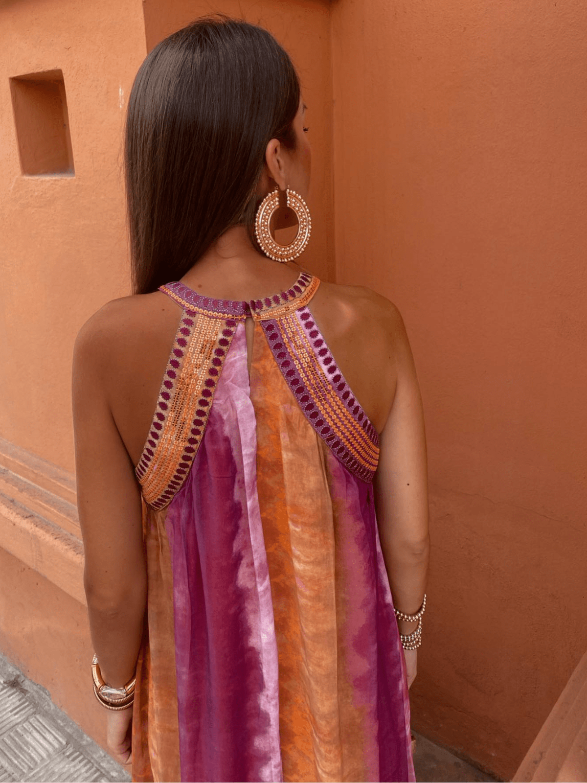 Colorful Gradient Summer Sundress
