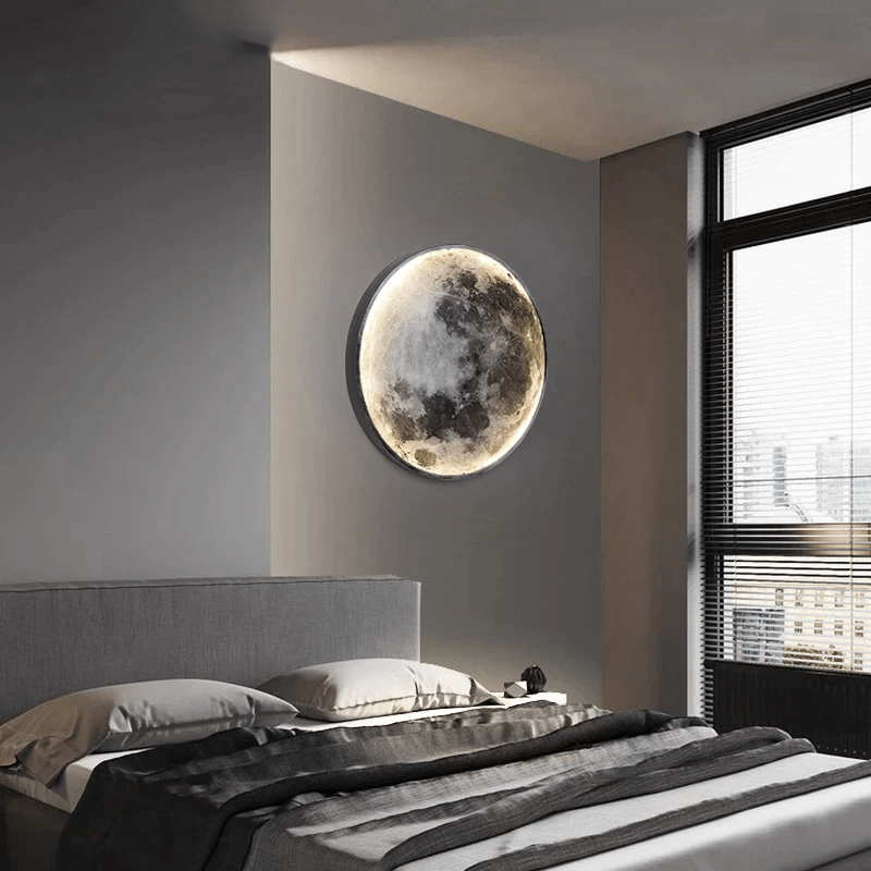 Glowing LED Moon Night Lamp - Luxivelle