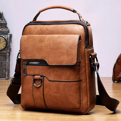 Premium Faux Leather Crossbody Bag