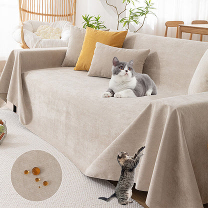 Durable Faux Fur Sofa Throw Blanket for Any Season - Luxivelle