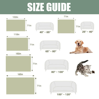 Luxurious waterproof chenille sofa cover, non-slip design, available in multiple colors. Versatile and stylish for all season