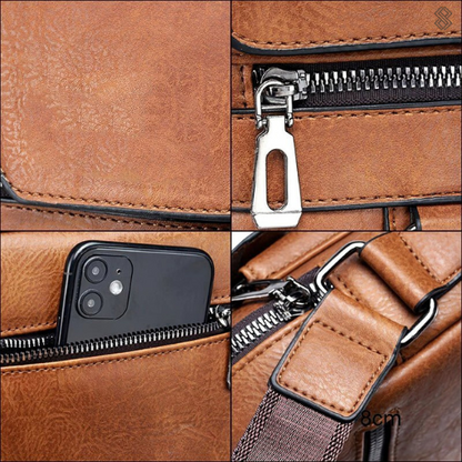 Premium Faux Leather Crossbody Bag