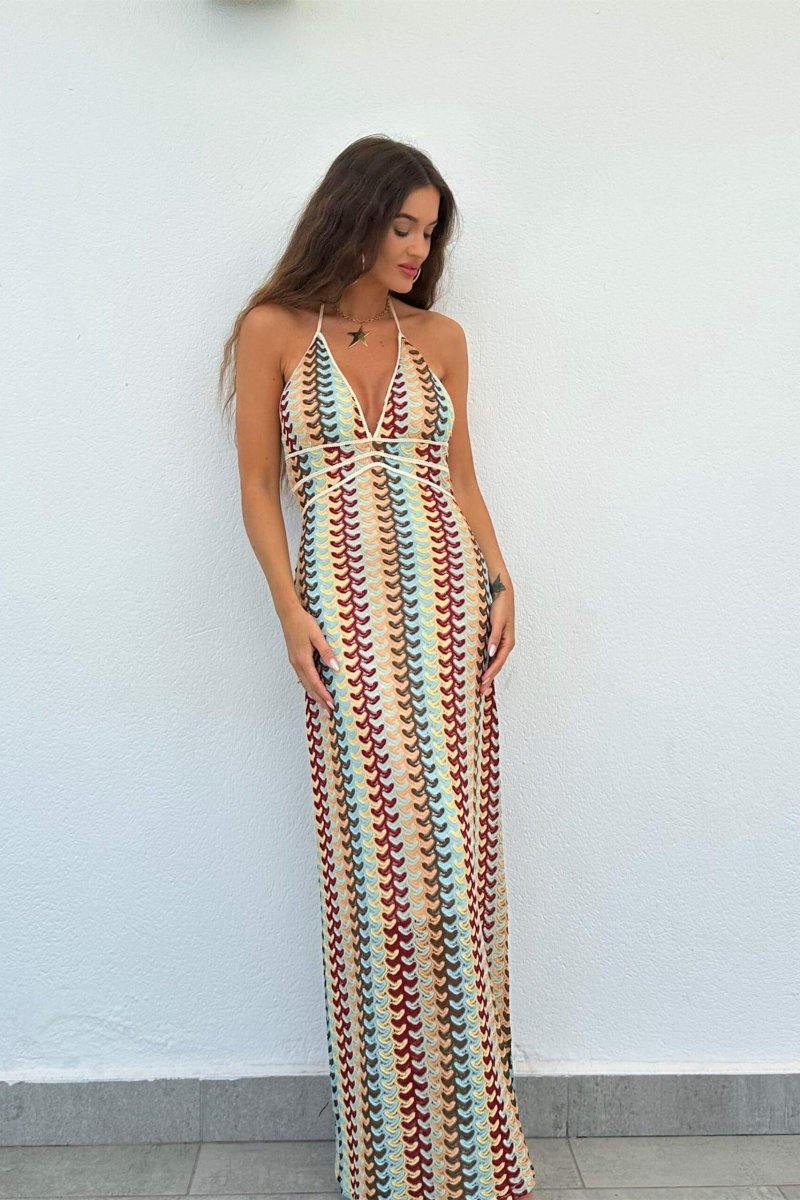 Elsie | Crochet Maxi Dress