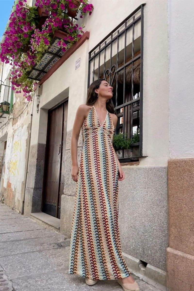 Elsie | Crochet Maxi Dress