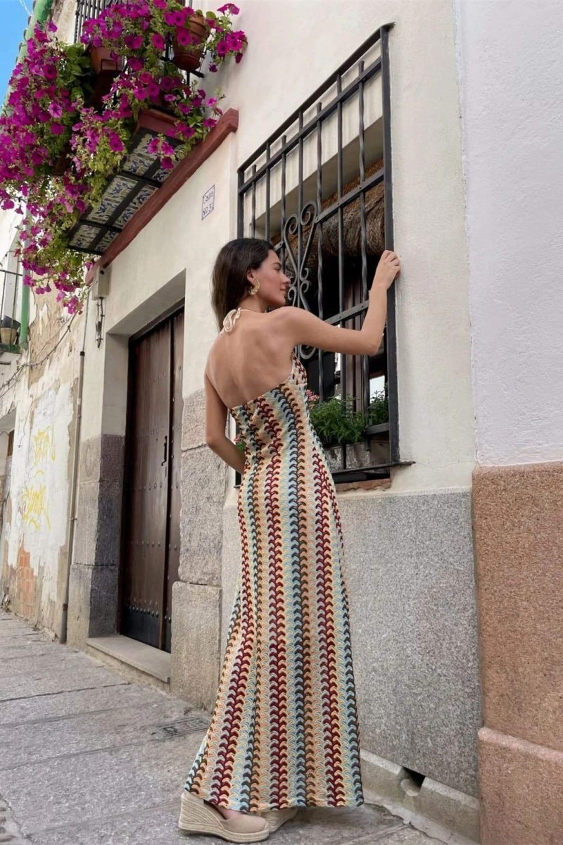 Elsie | Crochet Maxi Dress