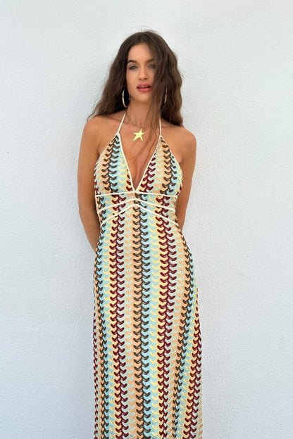 Elsie | Crochet Maxi Dress