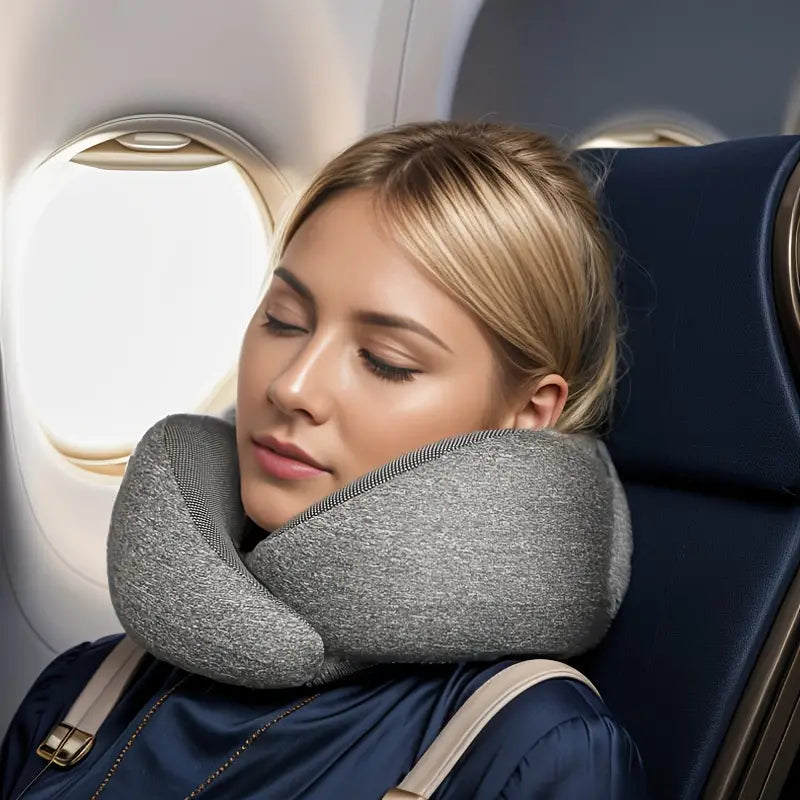 Comfortable Supportive Foam Neck Travel Pillow - Luxivelle