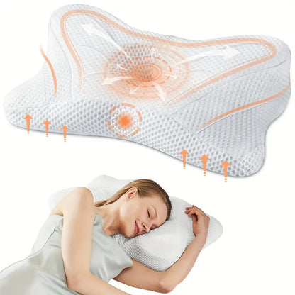 Contour Neck Support Pillow for Pain Relief - Luxivelle