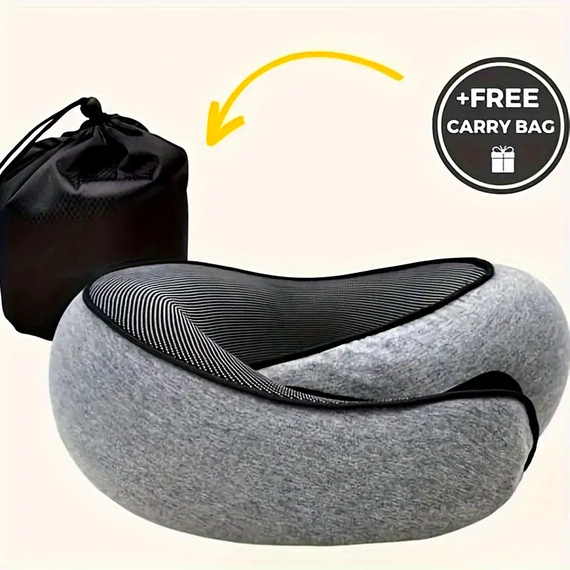 Comfortable U-Shaped Travel Neck Pillow Soft Support