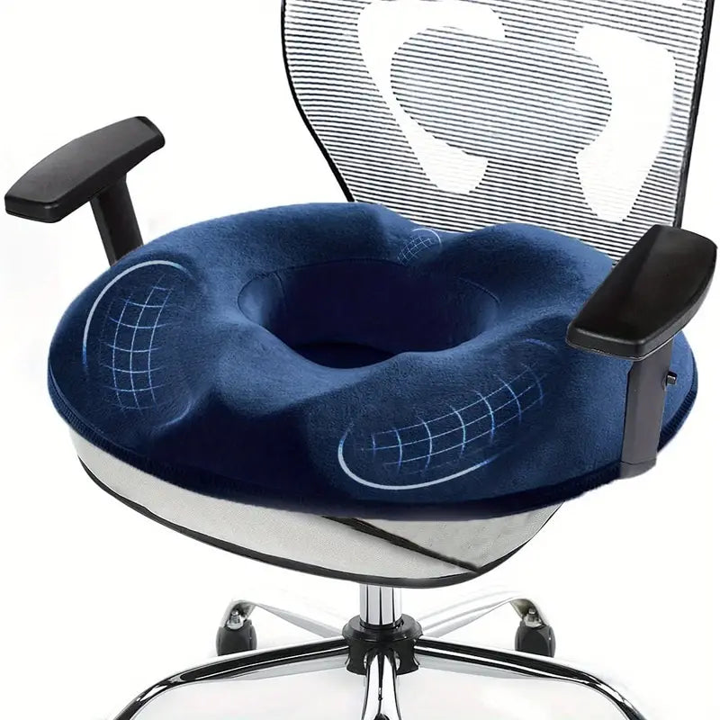 Soft Memory Foam Cushion for Back Pain Relief - Luxivelle