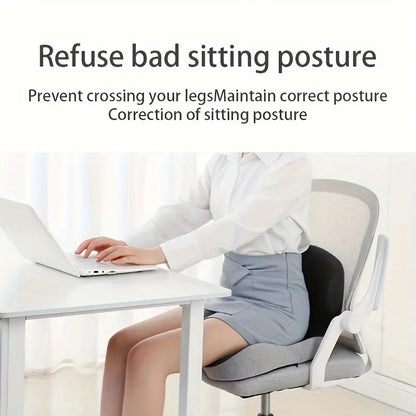 Contoured Support Back Cushion - Ergonomic Seat Relief