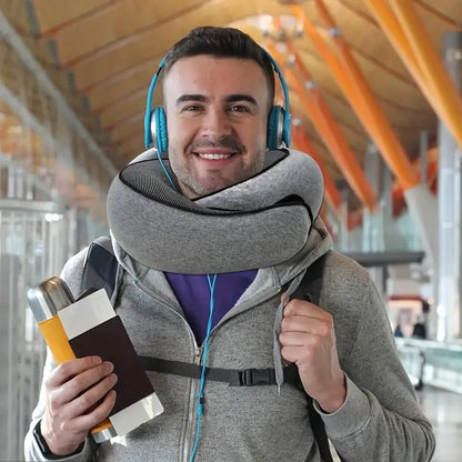 Comfortable U-Shaped Travel Neck Pillow Soft Support - Luxivelle