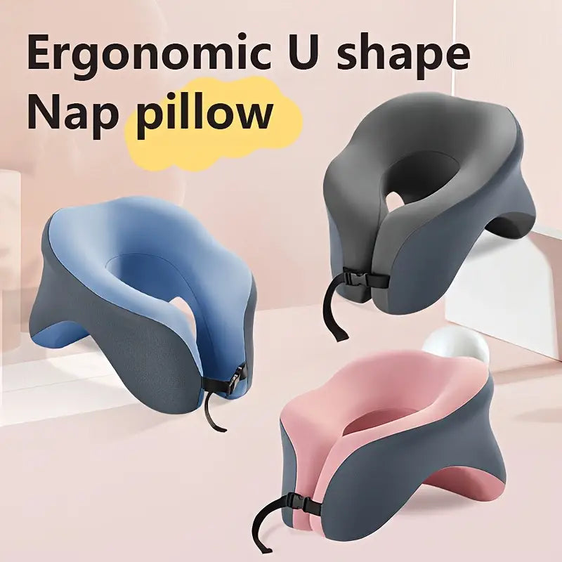 Comfortable Rest Pillow, Portable Travel Pillow, Outdoor Camping Pillow, Supportive Neck Pillow