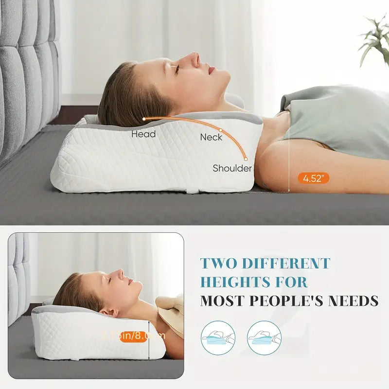Contour Neck Support Pillow for Pain Relief