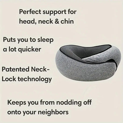 Comfortable U-Shaped Travel Neck Pillow Soft Support
