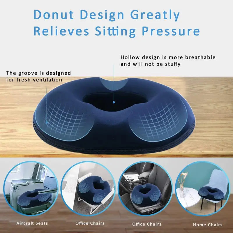 Soft Memory Foam Cushion for Back Pain Relief