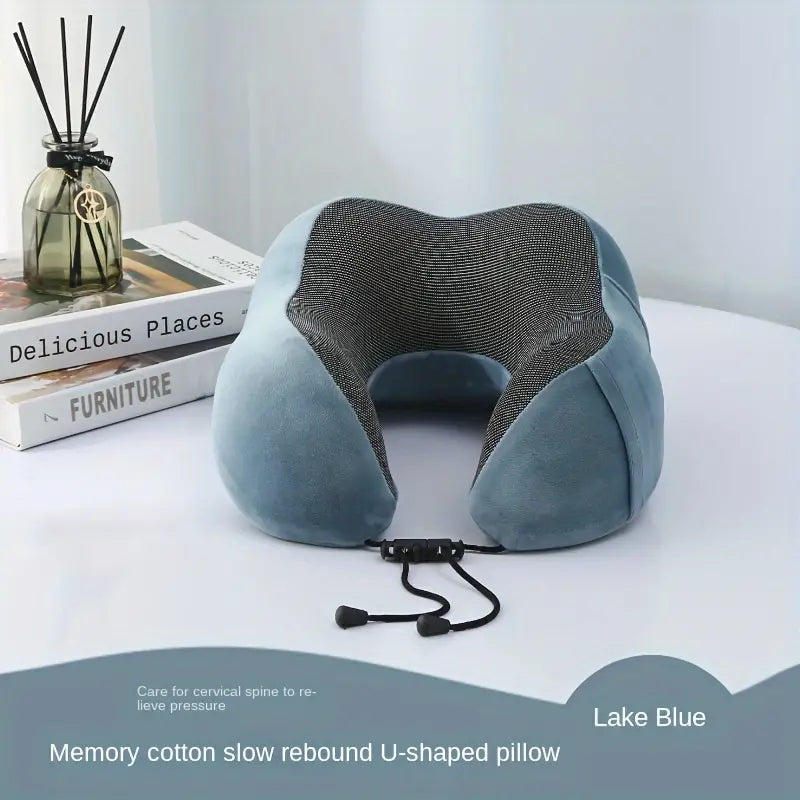 Comfortable Memory Foam Travel Neck Pillow