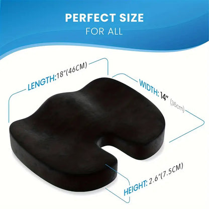 Plush Supportive Gel Seat Cushion