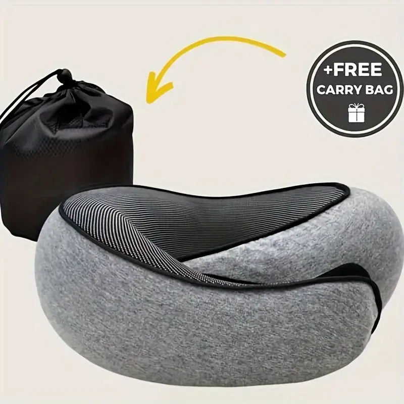 Comfortable U-Shaped Travel Neck Pillow Soft Support