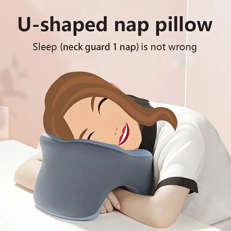 Comfortable Rest Pillow, Portable Travel Pillow, Outdoor Camping Pillow, Supportive Neck Pillow