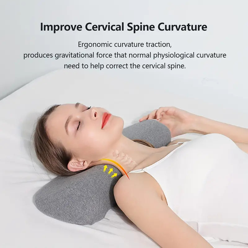 Contour Neck Support Comfortable Sleep Pillow
