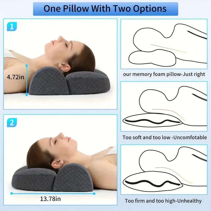Comfortable Orthopedic Neck Support Pillow