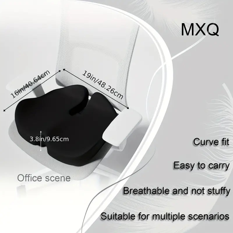 Ergonomic Supportive Gel Seat Office Chair Pad