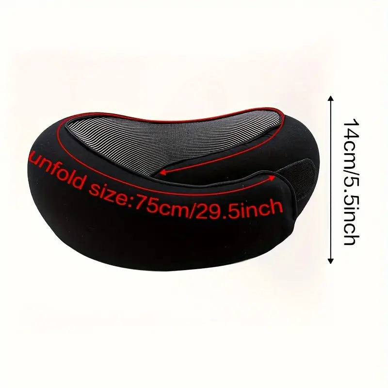 Comfortable U-Shaped Travel Neck Pillow Soft Support
