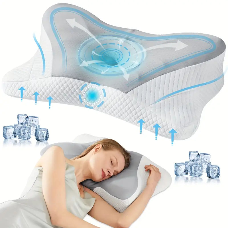 Contour Neck Support Pillow for Pain Relief