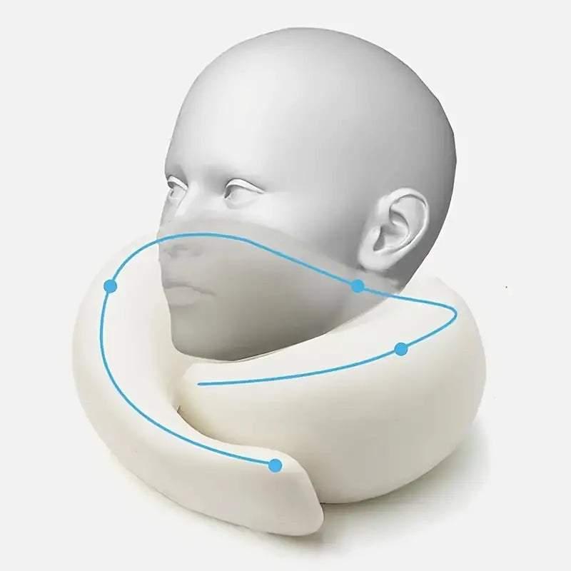Comfortable U-Shaped Travel Neck Pillow Soft Support