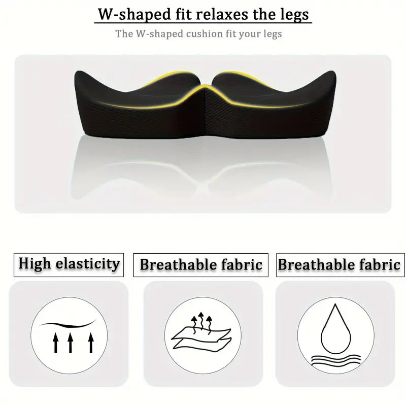 Ergonomic Supportive Gel Seat Office Chair Pad