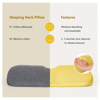 Contour Neck Support Comfortable Sleep Pillow