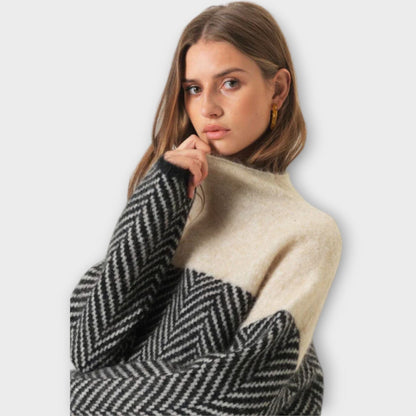 Cozy Crew Neck Knit Sweater