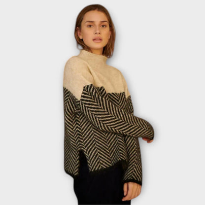 Cozy Crew Neck Knit Sweater