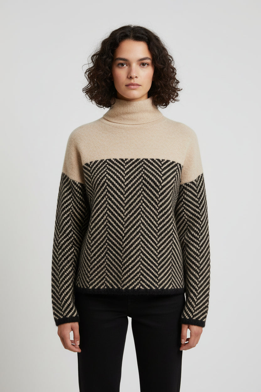 Cozy Crew Neck Knit Sweater - Luxivelle