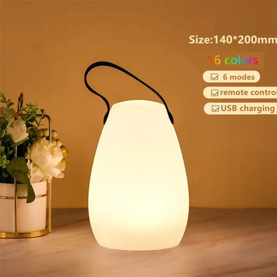 Rechargeable Battery Powered Outdoor Table Lamp