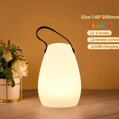 Rechargeable Battery Powered Outdoor Table Lamp